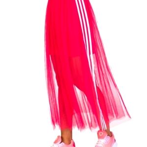 Adidas Barbie Pink Tulle Skirt